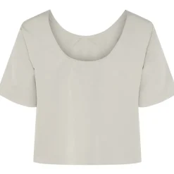 PIECES dame bluse PCJODIE - Silver Gray