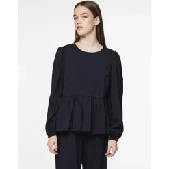 PIECES dame bluse PCNIKO - Night Sky