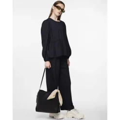 PIECES dame bluse PCNIKO - Night Sky