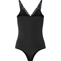 PIECES DAME BODYSTOCKING PCOLIVIA - Black