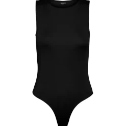 PIECES dame bodystocking top PCNEJA - Black