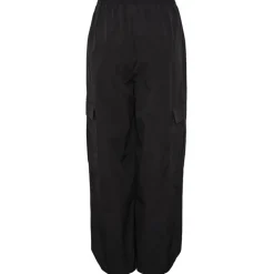 PIECES dame bukser PCANNA - Black