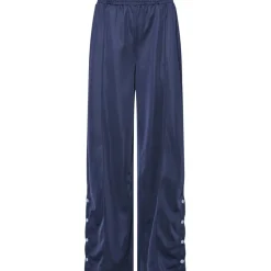 PIECES dame bukser PCGRACE - Maritime Blue Cashmere blue stripe