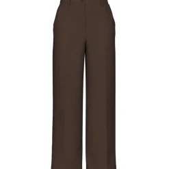PIECES dame bukser PCKAMIL - Hot Fudge