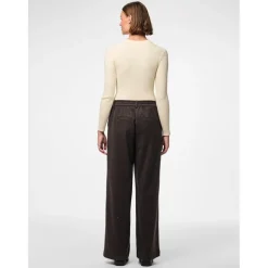 Pieces dame bukser PCMAMILLA - Hot Fudge