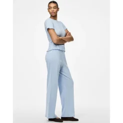 PIECES dame bukser PCMARIE - Cashmere Blue