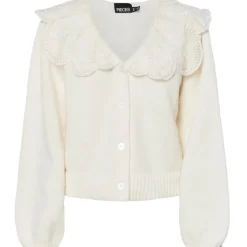 PIECES DAME CARDIGAN PCABBY - Cloud Dancer