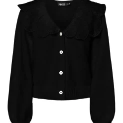 PIECES DAME CARDIGAN PCABBY - Black