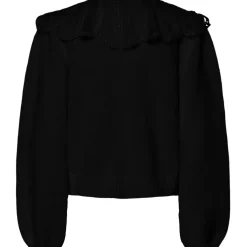 PIECES DAME CARDIGAN PCABBY - Black