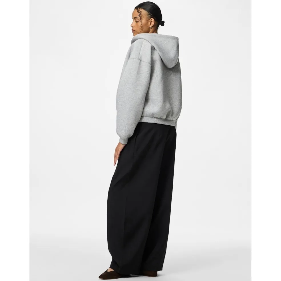 Pieces dame cardigan PCBUCUBA - Light Grey Melange