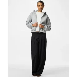 Pieces dame cardigan PCBUCUBA - Light Grey Melange