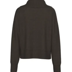 PIECES DAME CARDIGAN PCMALOU - Hot Fudge Melange