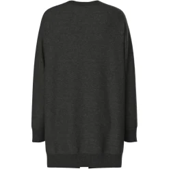 PIECES dame cardigan PCNATALIE - Dark grey melange