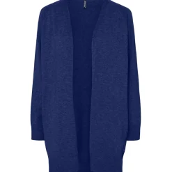 PIECES dame cardigan PCNATALIE - Bellwether Blue