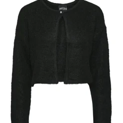 PIECES dame cardigan PCRUNO - Black