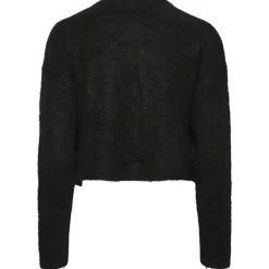 PIECES dame cardigan PCRUNO - Black