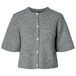 PIECES dame cardigan PCSILLY - Medium grey melange