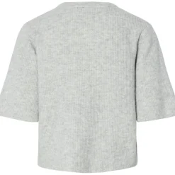 PIECES dame cardigan PCSILLY - Light Grey Melange