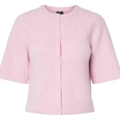 PIECES dame cardigan PCSILLY - Roseate Spoonbill MELANGE