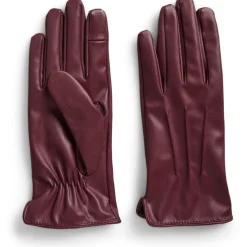 PIECES dame handsker PCCELLIE - Tawny Port