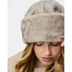 PIECES Dame Hat PCJutlandia - Greige