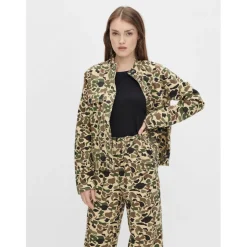 PIECES dame jakke PCMILLU - Sea Turtle