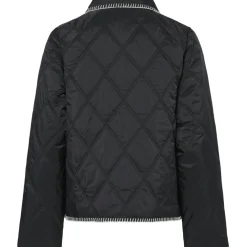 PIECES dame jakke PCNAIMA - Black CLOUD DANCER TREAD