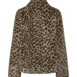 PIECES dame jakke PCROBYN - Brown Sugar LEO