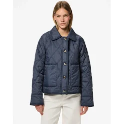 PIECES dame jakke PCSAIMA - Ombre Blue