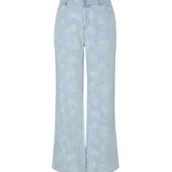 PIECES DAME JEANS PCFELINE - Light Blue Denim
