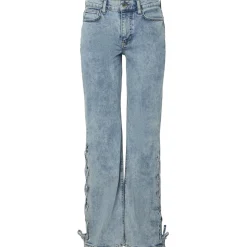 PIECES dame jeans PCFENDA - Light Blue Denim