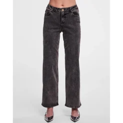 PIECES dame jeans PCJESSIE - Grey Denim