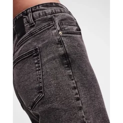 PIECES dame jeans PCJESSIE - Grey Denim