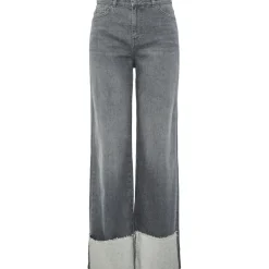 PIECES dame jeans PCPIL - Grey Denim