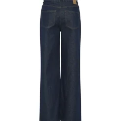 PIECES dame jeans PCSELMA - Dark Blue Denim
