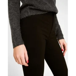 Pieces dame jeggins PCSKIN WEAR MW - Black