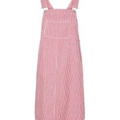 PIECES dame kjole PCALLO - Salsa Cloud dancer stripes