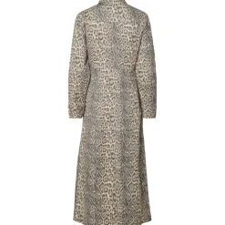 PIECES dame kjole PCFIA - Black Leo