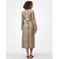 PIECES dame kjole PCFIA - Black Leo