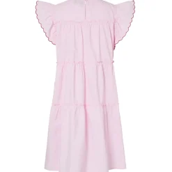 PIECES DAME KJOLE PCJILLA - Pink Tulle Goji Berry Stitching