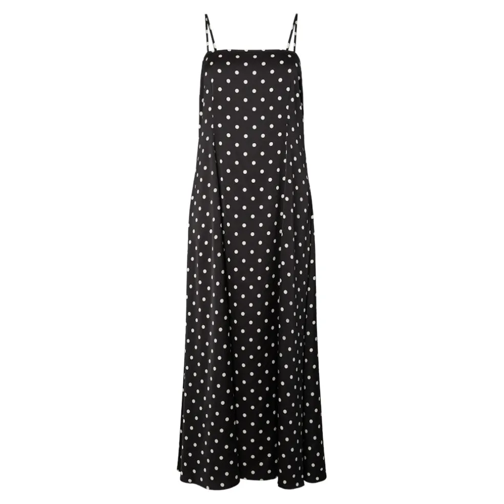 Pieces dame kjole PCJYTTA - Black White Dots