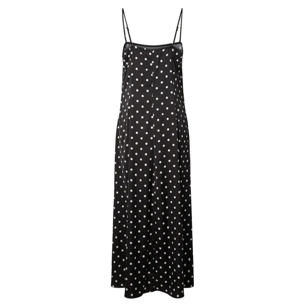 Pieces dame kjole PCJYTTA - Black White Dots