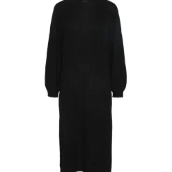 PIECES dame kjole PCMAGGY - Black