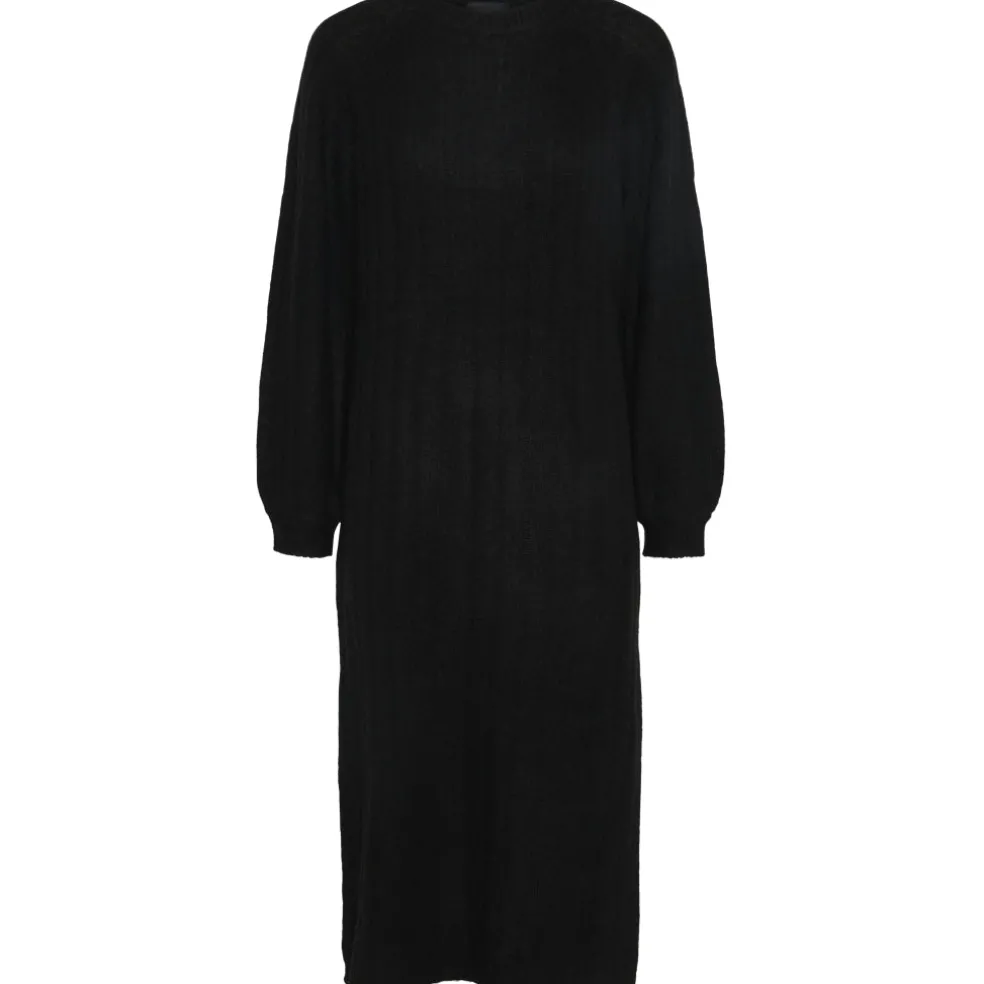 PIECES dame kjole PCMAGGY - Black