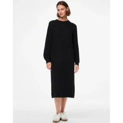 PIECES dame kjole PCMAGGY - Black