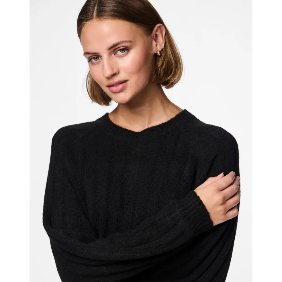 PIECES dame kjole PCMAGGY - Black