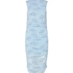 PIECES DAME KJOLE PCMERRY - Cashmere Blue