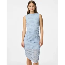 PIECES DAME KJOLE PCMERRY - Cashmere Blue