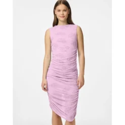 PIECES DAME KJOLE PCMERRY - Pink Tulle