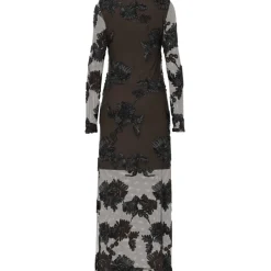 PIECES Dame Kjole PCOffia - Delicioso Black Satin Band